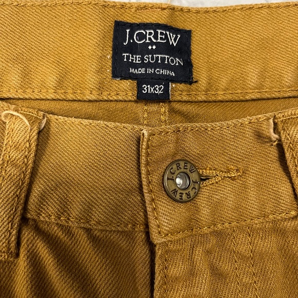 J. Crew Men's Slim fit Sutton Chino Pants Melted Caramel - Picture 7 of 7